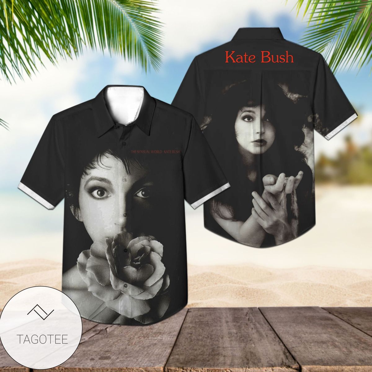 Kate Bush Lionheart Album Cover Hawaiian Shirt