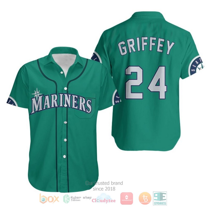 Ken Griffey Jr Seattle Mariners Northwest Green 2019 Hawaiian Shirt