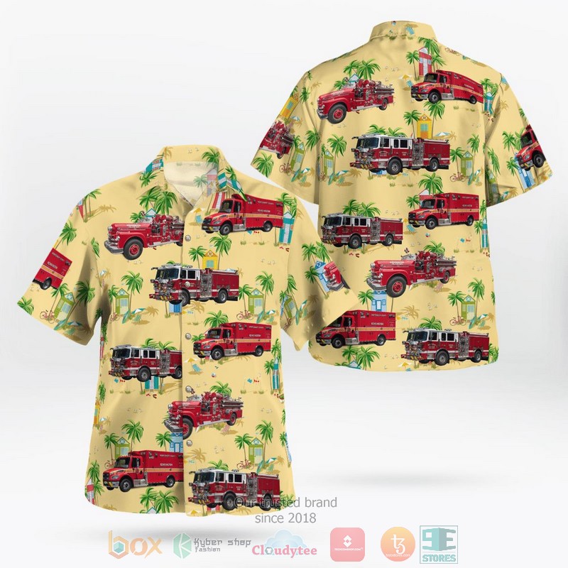 Kensington Fire-Rescue Hawaiian shirt