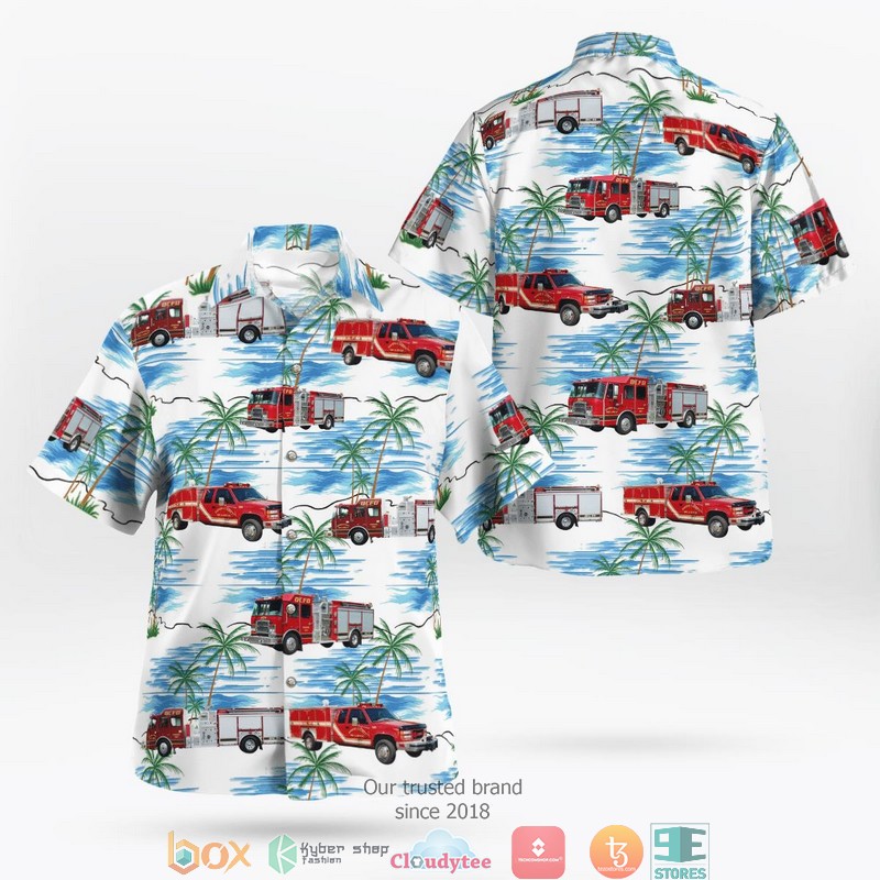 Kentucky Erlanger Fire-EMS Department Hawaii 3D Shirt