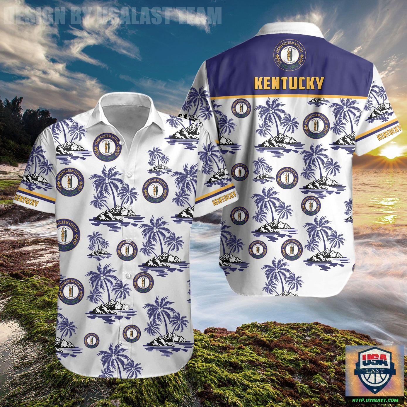 Kentucky Shepherdsville Fire Department Hawaiian Shirt