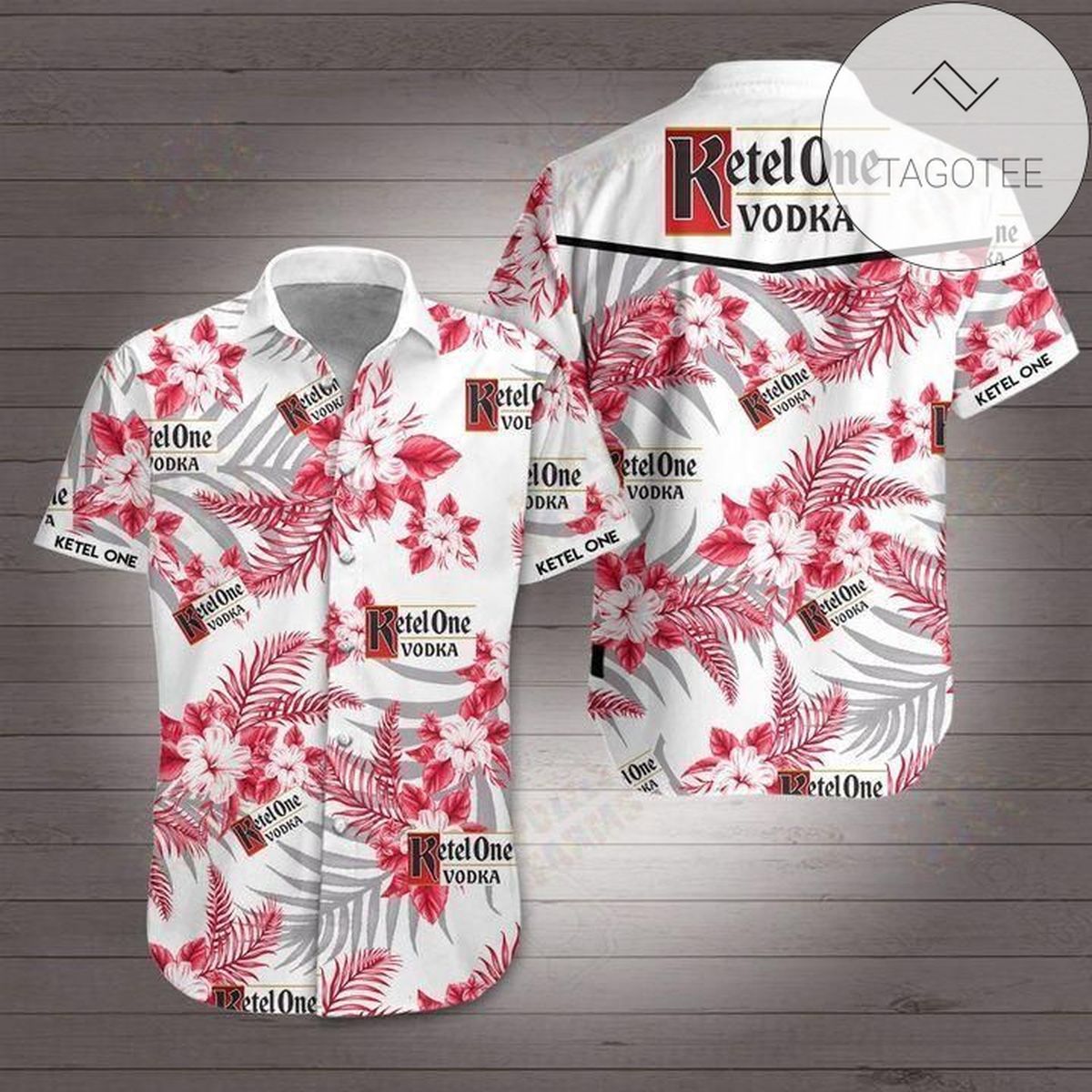 Kenworth Hawaiian Shirt 3d