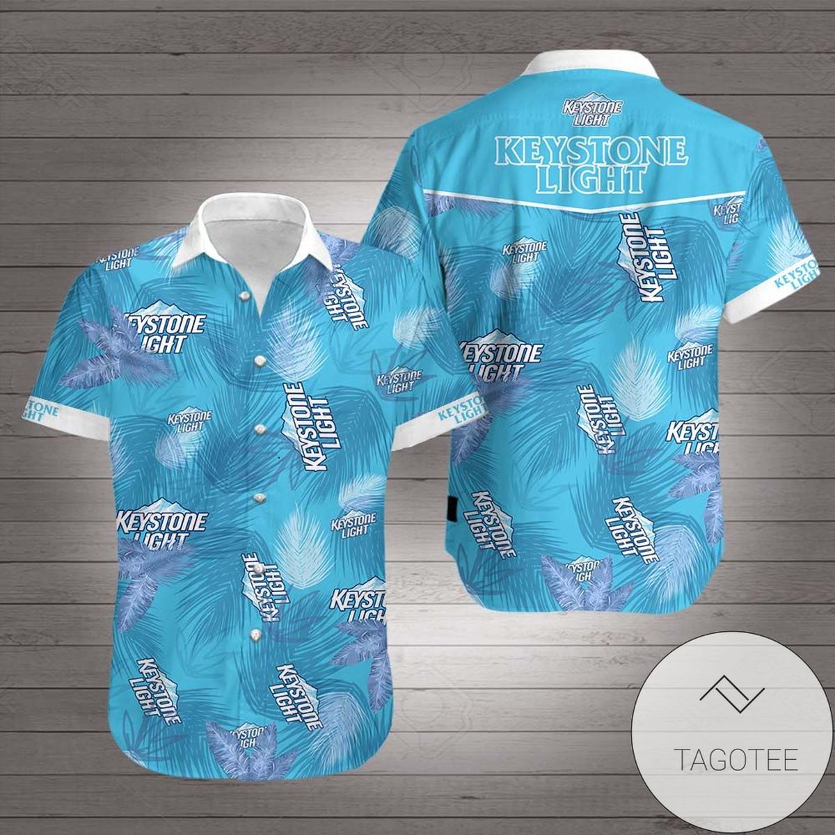 Keystone Light Hawaiian Shirt Ver3