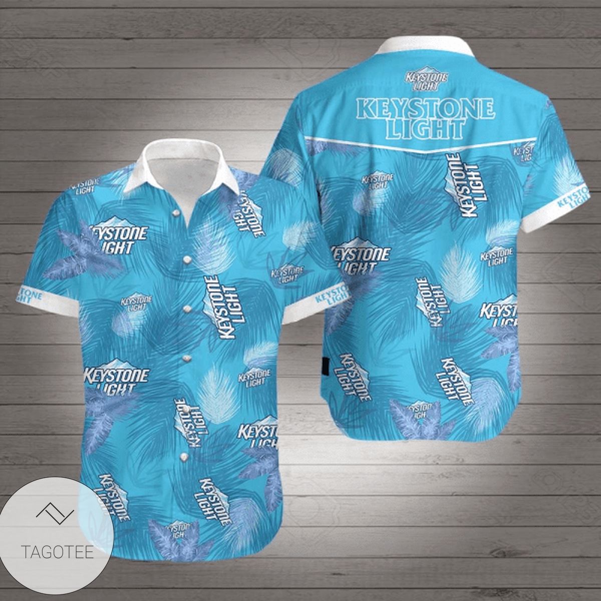 Keystone Light Hawaiian Shirt