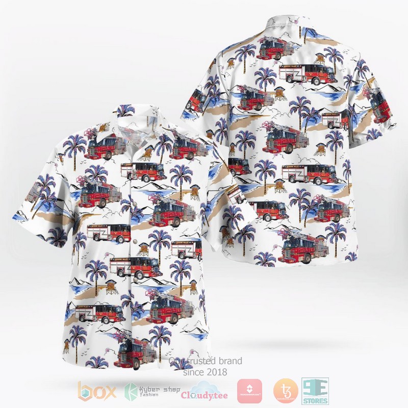 Killeen Texas Killeen Fire Department Hawaiian Shirt