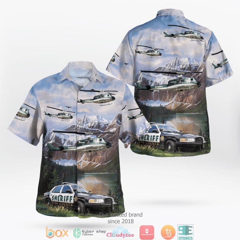 King Elephant Short Sleeve Hawaiian Shirt