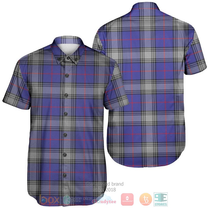 Kinnaird Tartan Crest Hawaiian Shirt