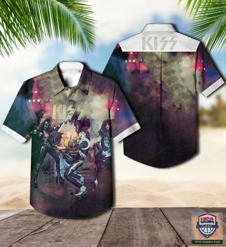 KISS Destroyer Album Cover Hawaiian Shirt | Usalast