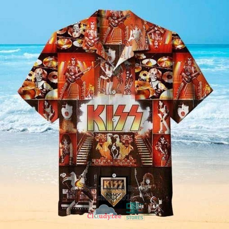 Kiss Army 1975 Album Hawaiian Shirt