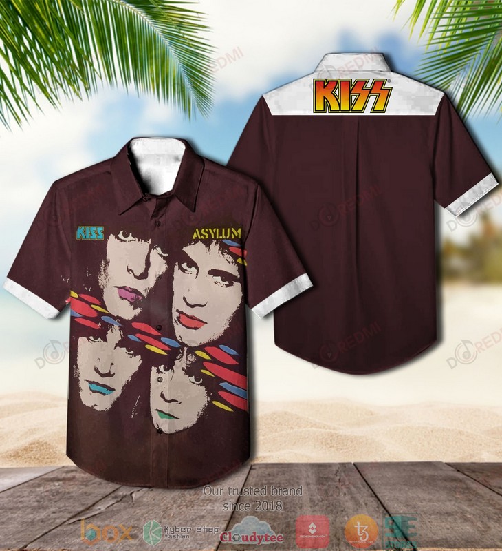 Kiss Band Cover Hawaiian Shirt