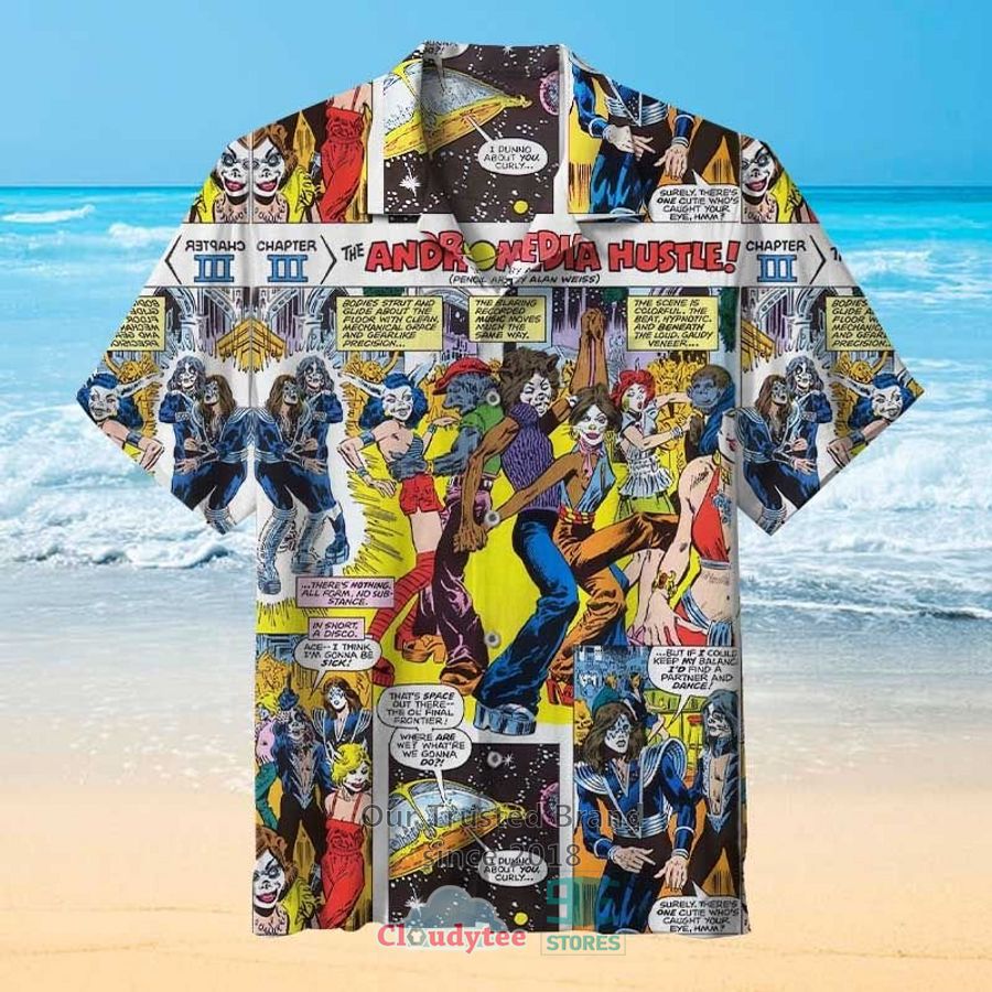 Kiss Band Creatures Of The Night Album Hawaiian Shirt