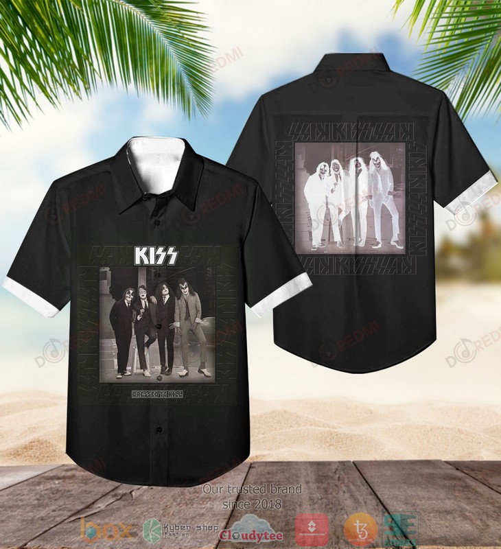 Kiss band Dynasty Short Sleeve Hawaiian Shirt