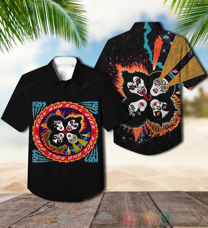 Kiss Band Psycho Circus Hawaiian Shirt