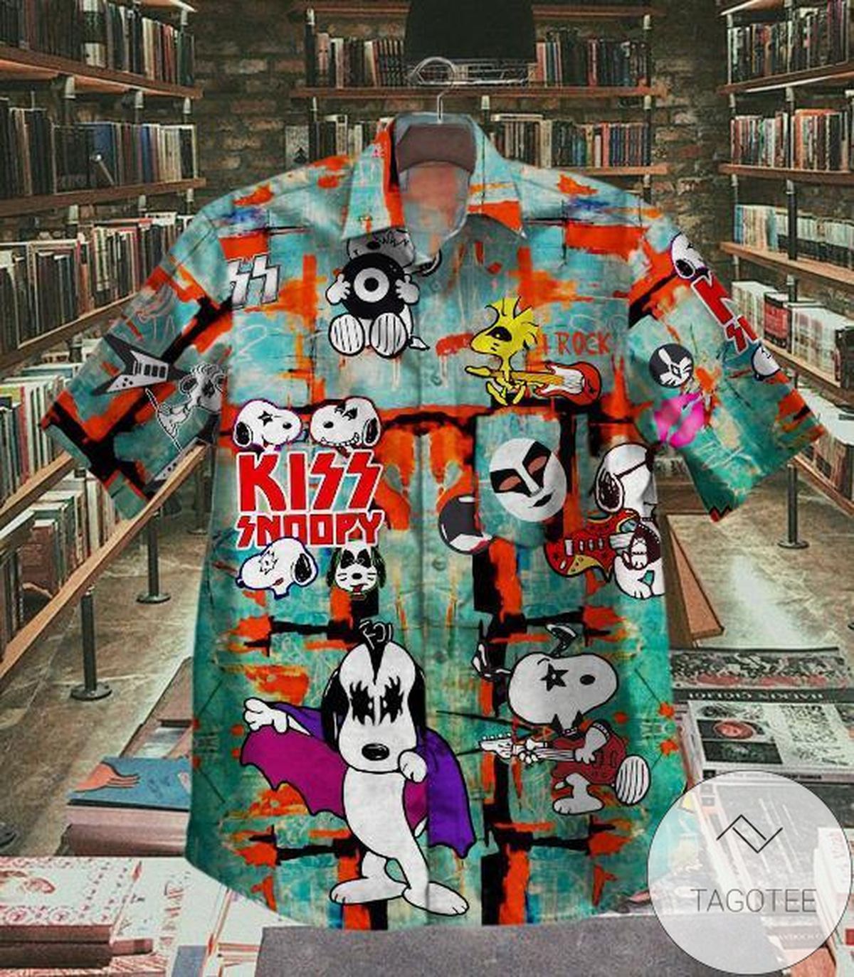 Kiss Destroyer Album Cover Hawaiian Shirt