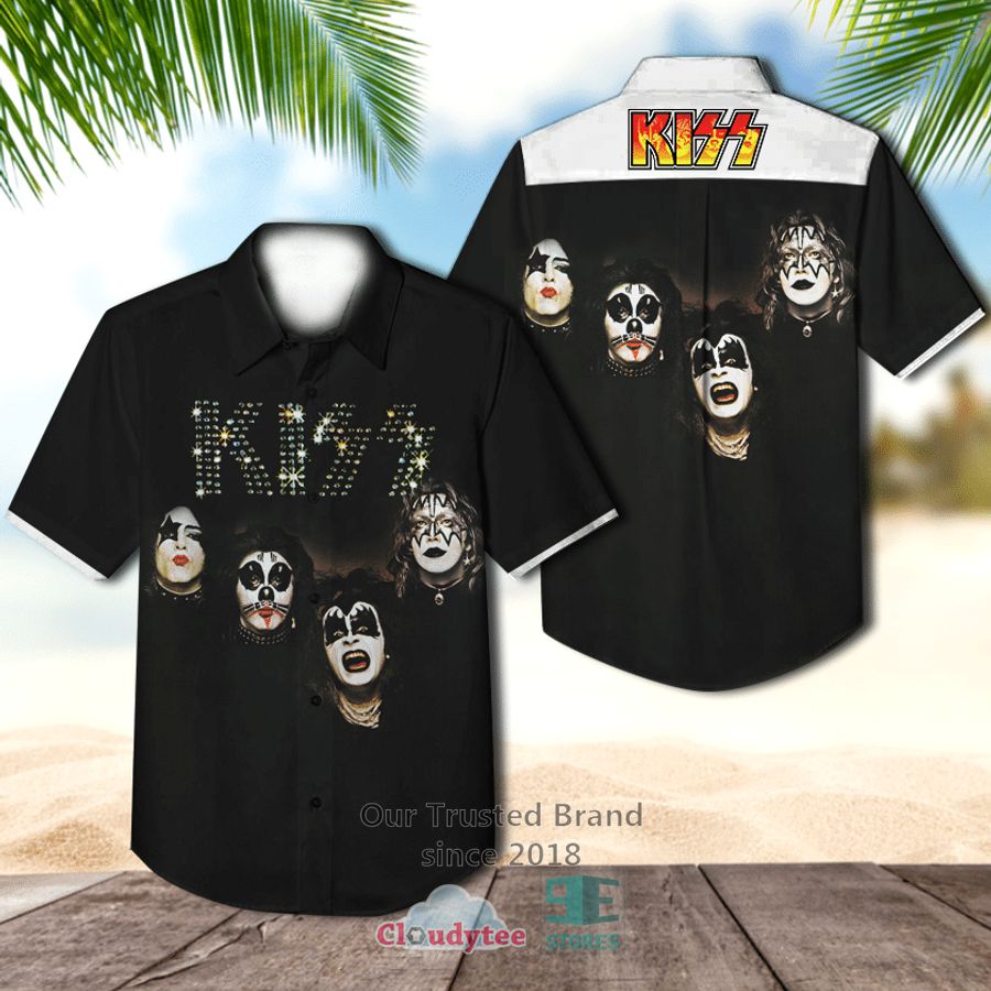 Kiss Band The hottest band in the World Hawaiian Shirt