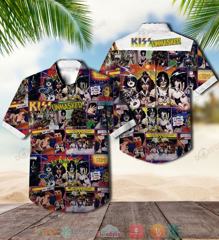 Kiss Band Rock the Nation Live Hawaiian Shirt