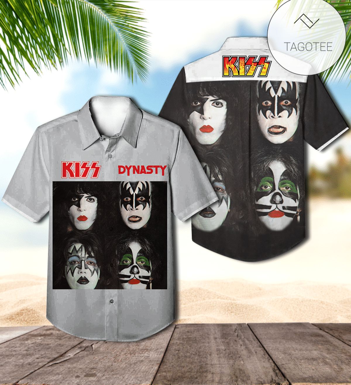 Kiss Band Snoopy Hawaiian Shirt 3d T Shirt