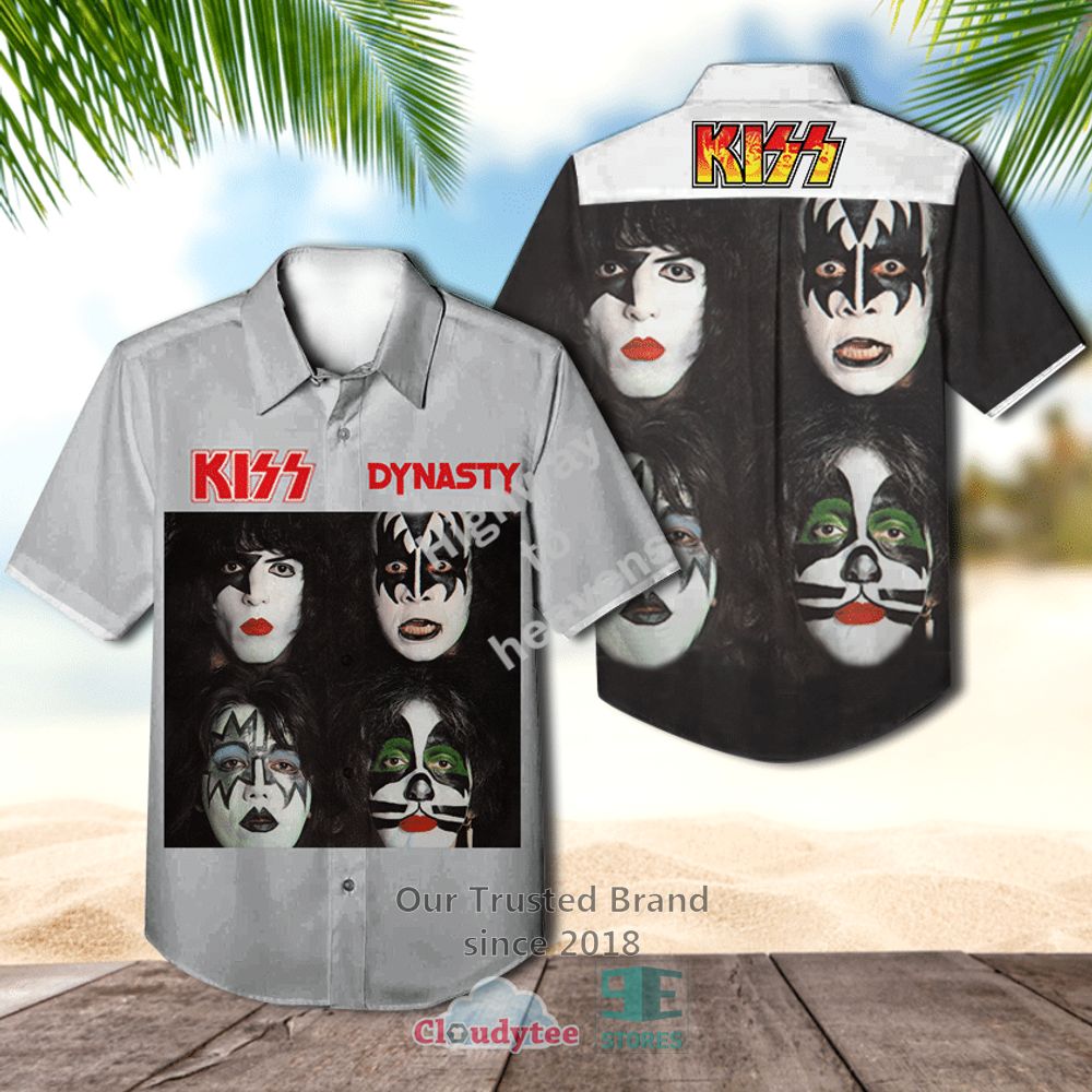 Kiss Band The Show Album Hawaiian Shirt