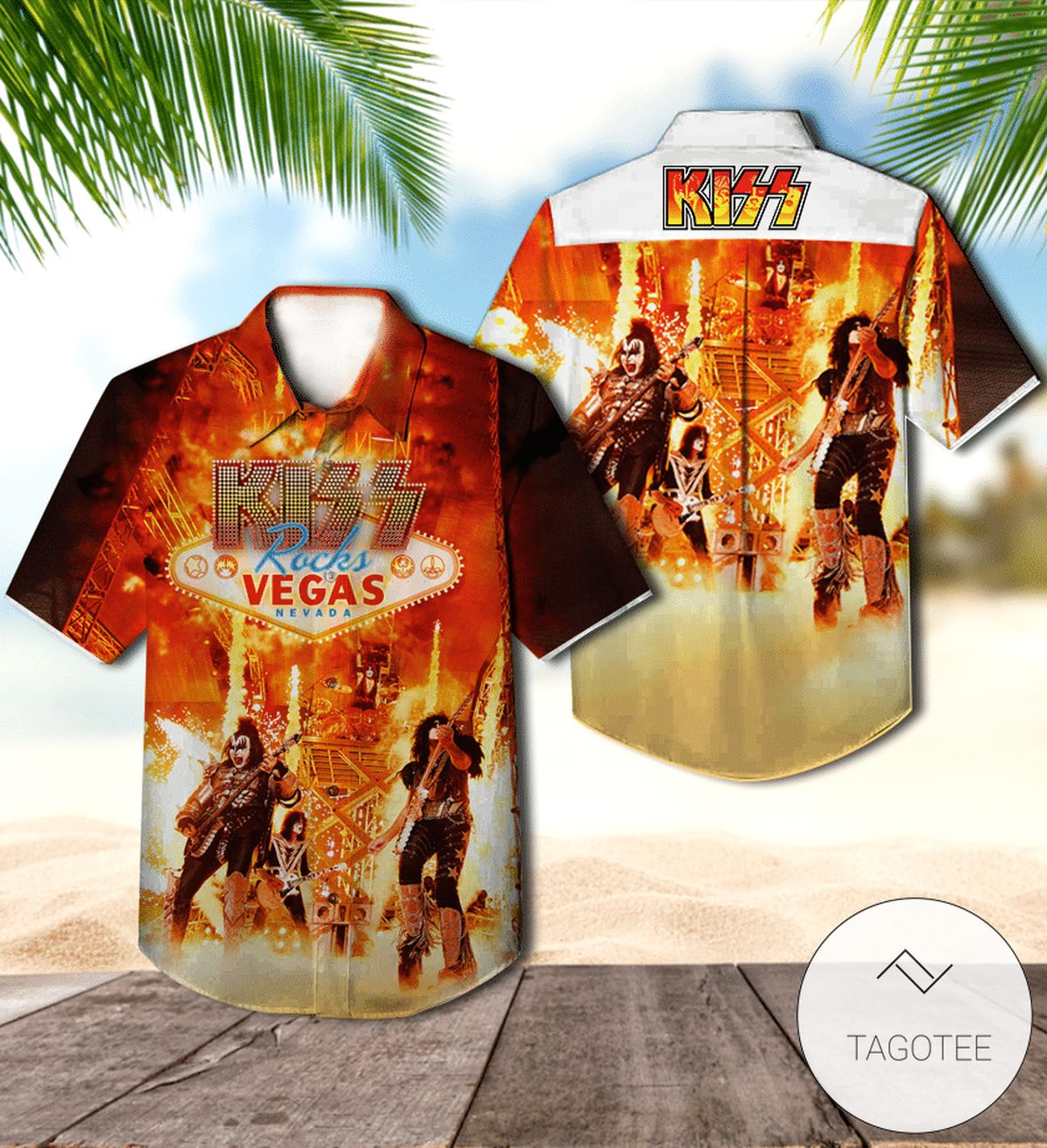 Kiss Style 2 Hawaiian Shirt