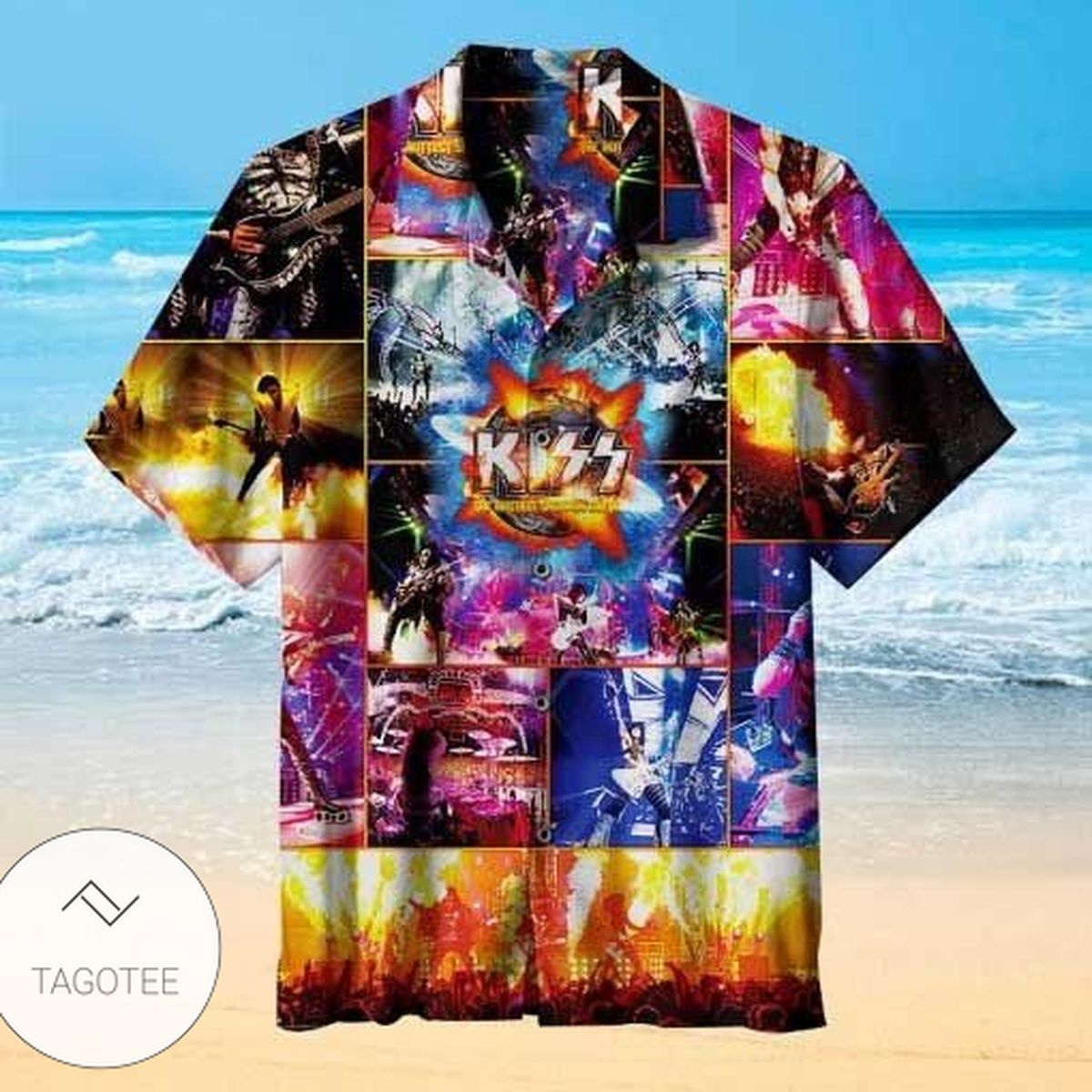 Kit Kat Hawaiian Shirt 3d