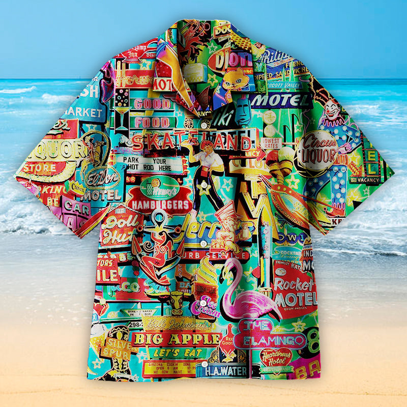 KISS Pinball Table Hawaiian Shirt