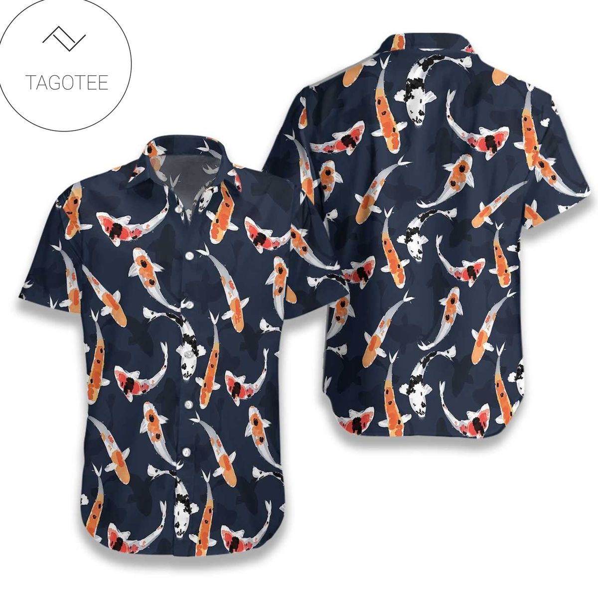 Koi Fish Hawaiian Shirt Summer Button Up Shirt For Men Latest Shirt 2020