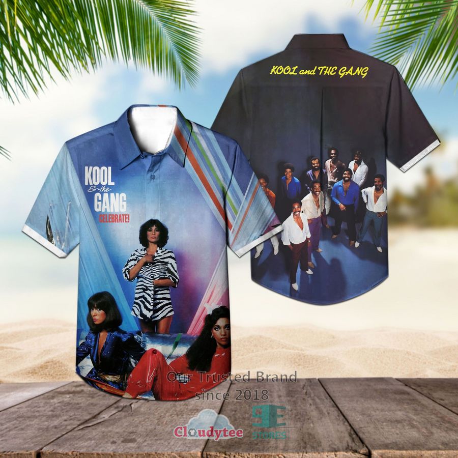 Kool & the Gang band As One Album Hawaiian Shirt