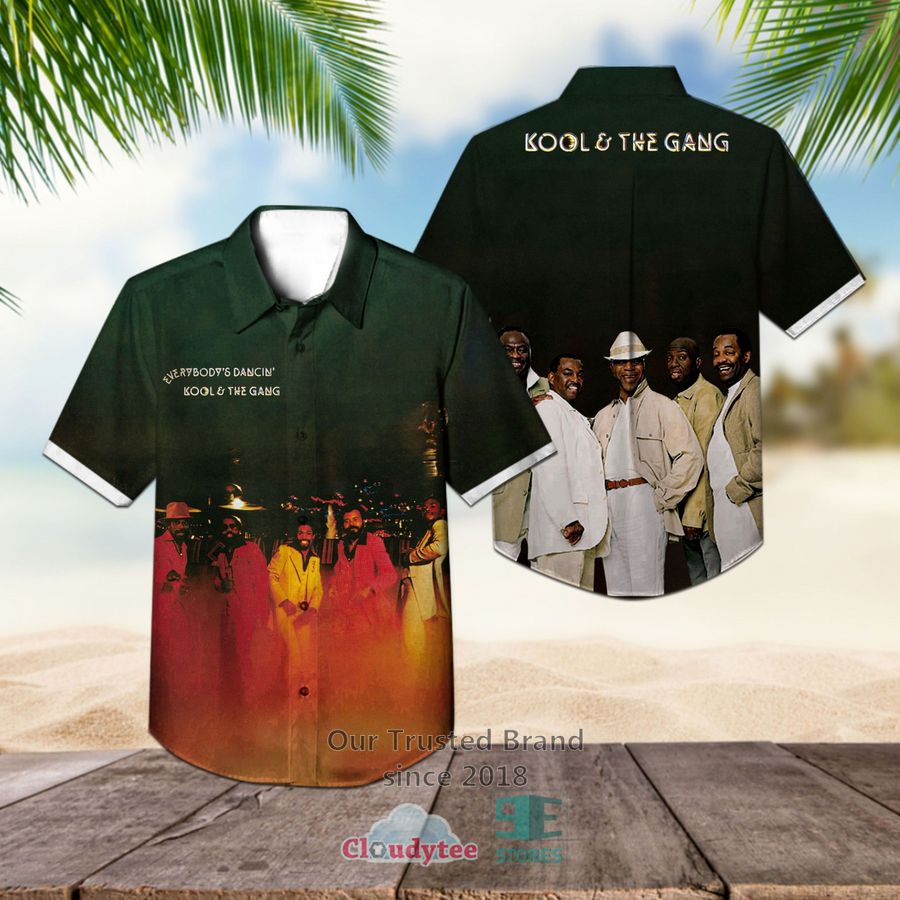 Kool & the Gang band As One Album Hawaiian Shirt