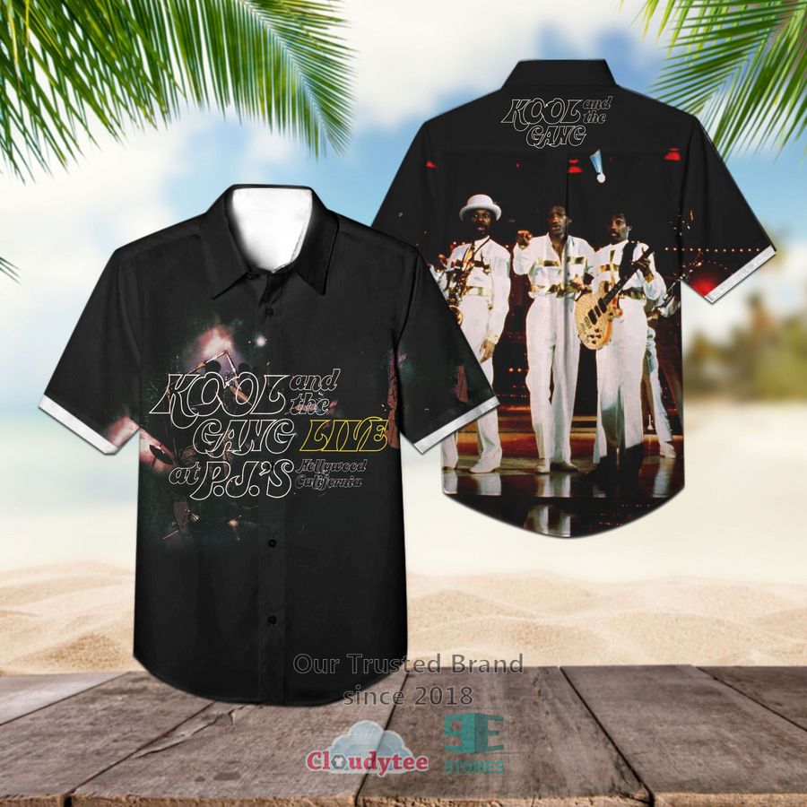 Kool & the Gang band Ladies Night Album Hawaiian Shirt