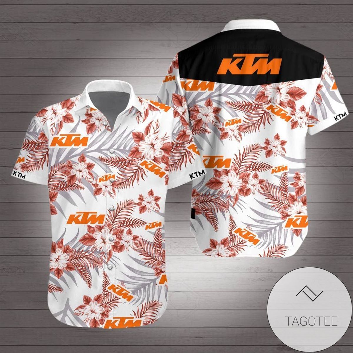 Ktm Hawaiian Shirt