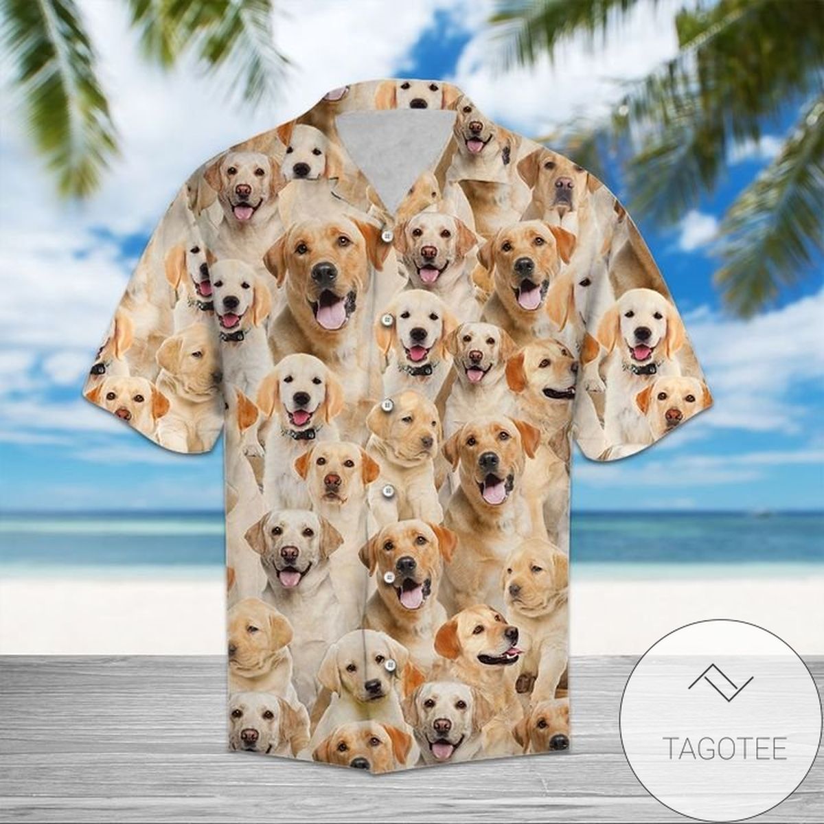 Labrador Retriever Tropical Hawaiian Shirt Summer Button Up Shirt For Men Latest Shirt 2020