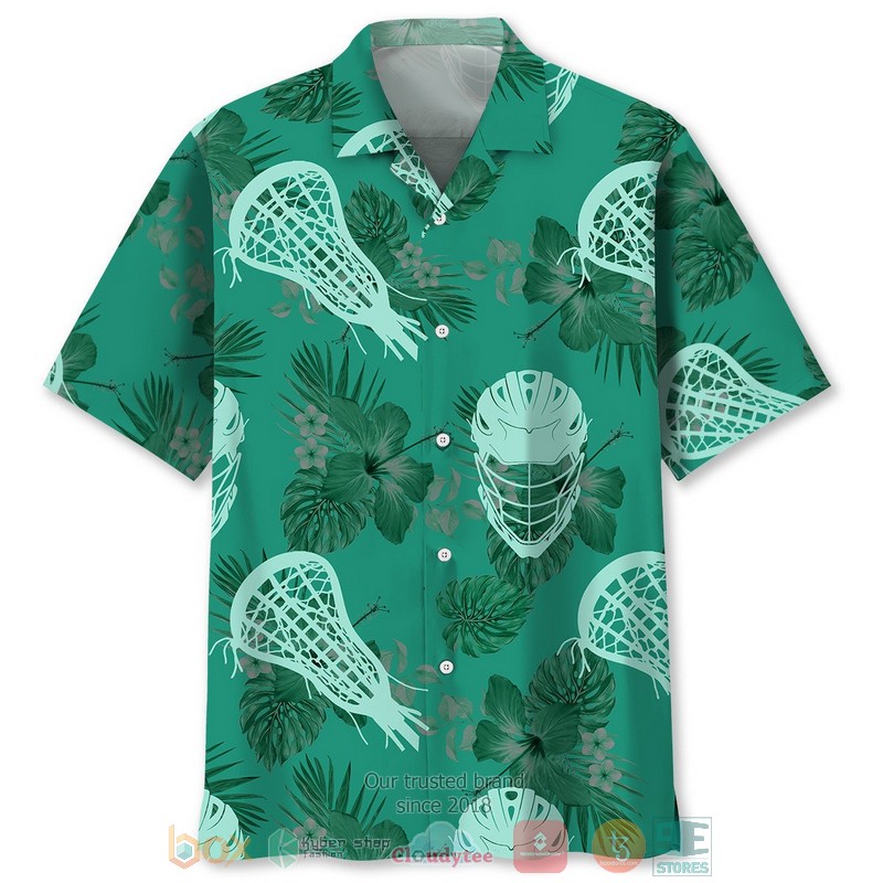 Lacrosse Color Hawaiian Shirt