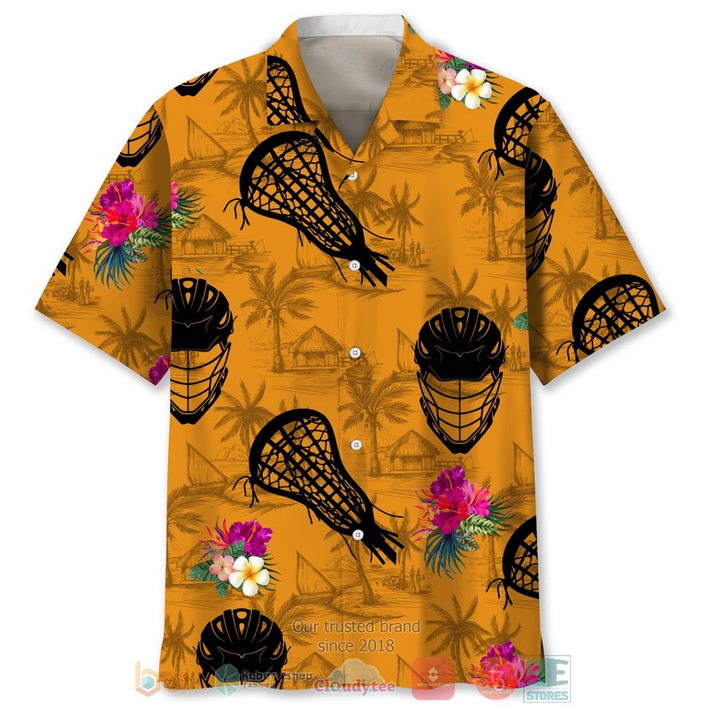 Lacrosse Nature Beach Hawaiian Shirt