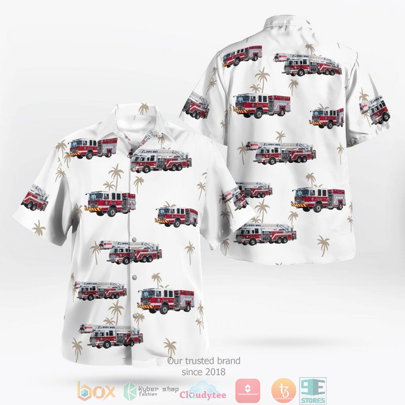 Lake Pleasant New York Lake Pleasant Vol Fire Department Hawaii 3D shirt