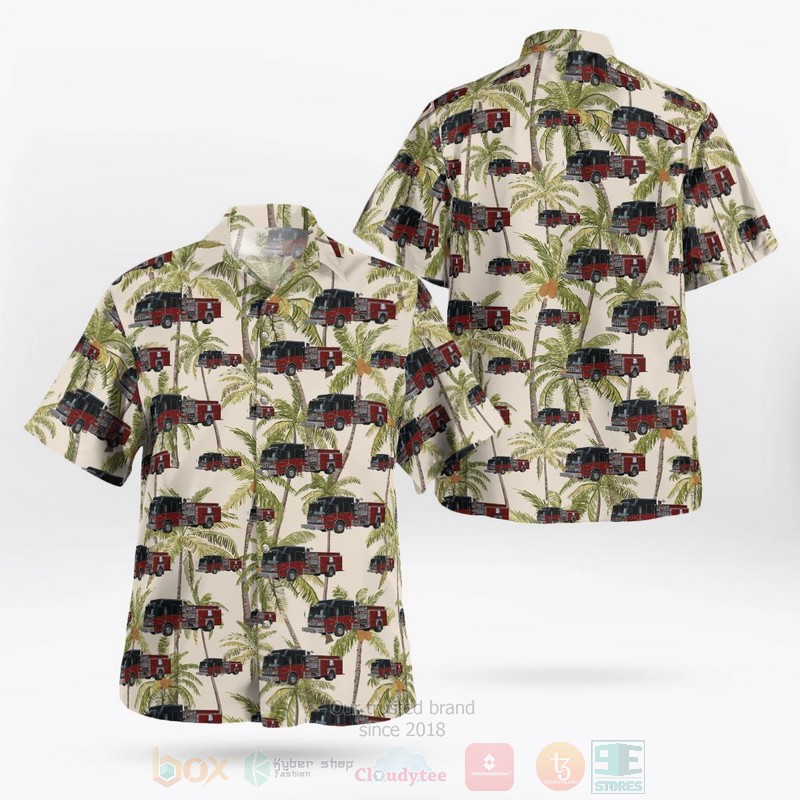 Lakeland Fire Department Hawaiian Shirt