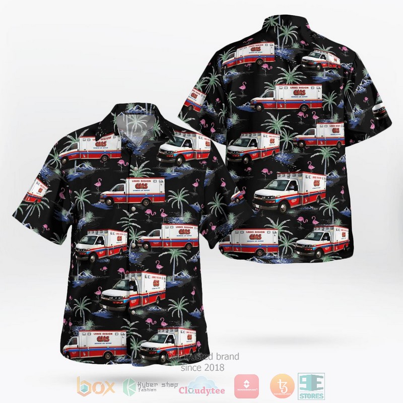 Lakeland Fire Department Hawaiian Shirt