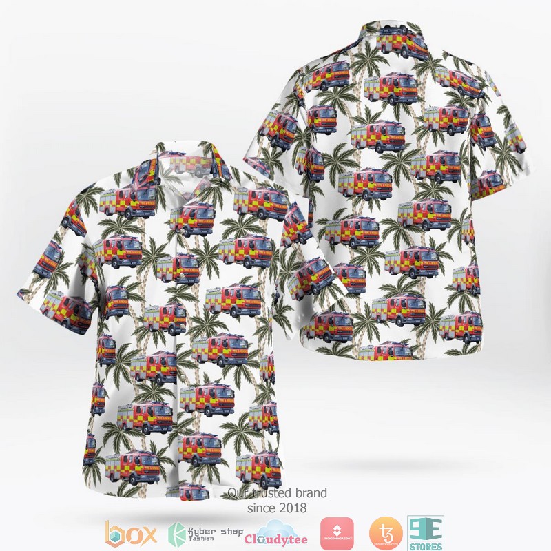 Lancaster County Pennsylvania Lancaster EMS Hawaiian Shirt