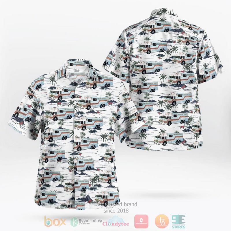 Land Rover Short Sleeve Hawaiian shirt