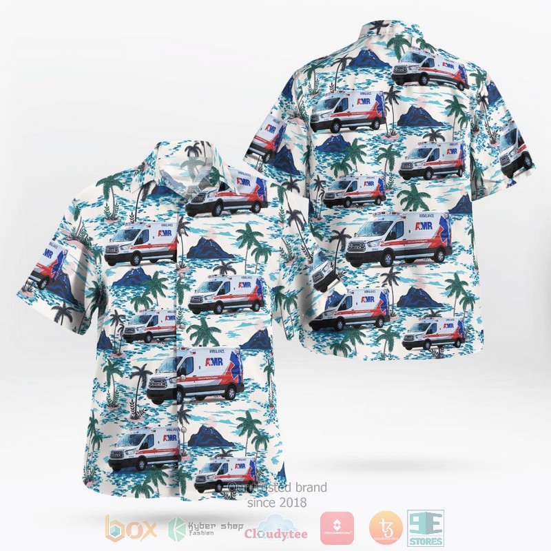 Largemouth Bass Fishing Independence Day Hawaiian Shirt