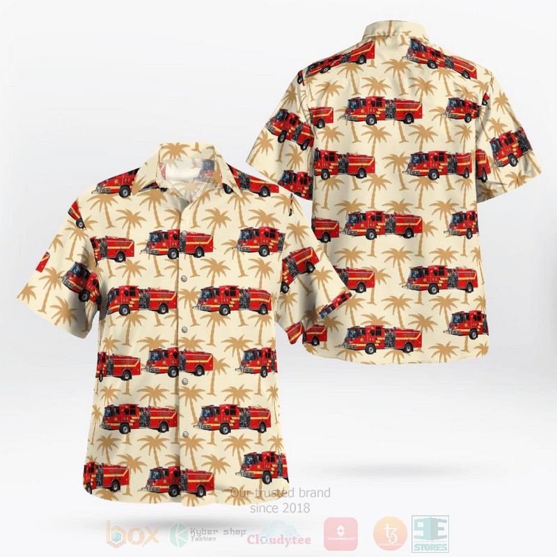 Larkspur Fire Protection District Hawaiian Shirt