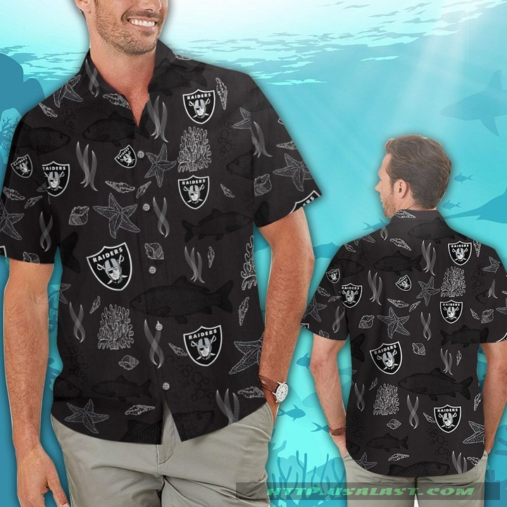 Las Vegas Raiders Parrots Hawaiian Shirt