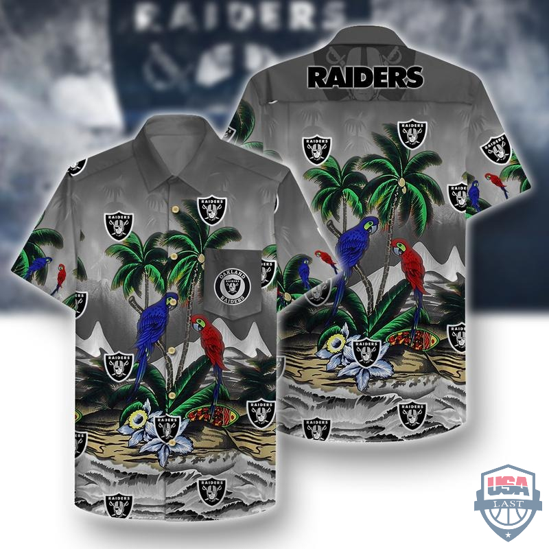 Las Vegas Raiders Pirates Aloha Hawaiian Shirt