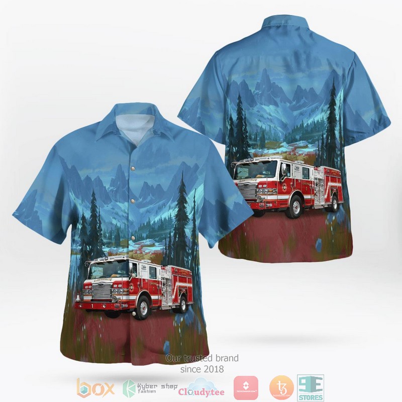 Leander Texas Leander Fire Department 3D Hawaii Shirt