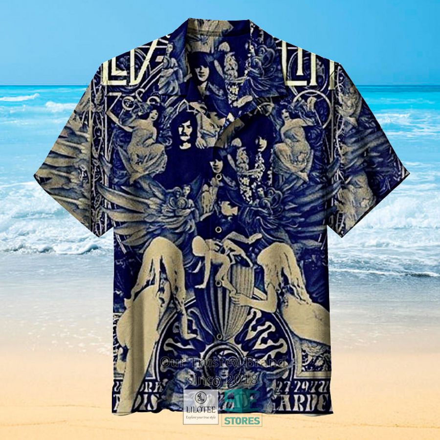 Led Zeppelin Houses of the Holy Hawaiian Casual Shirt