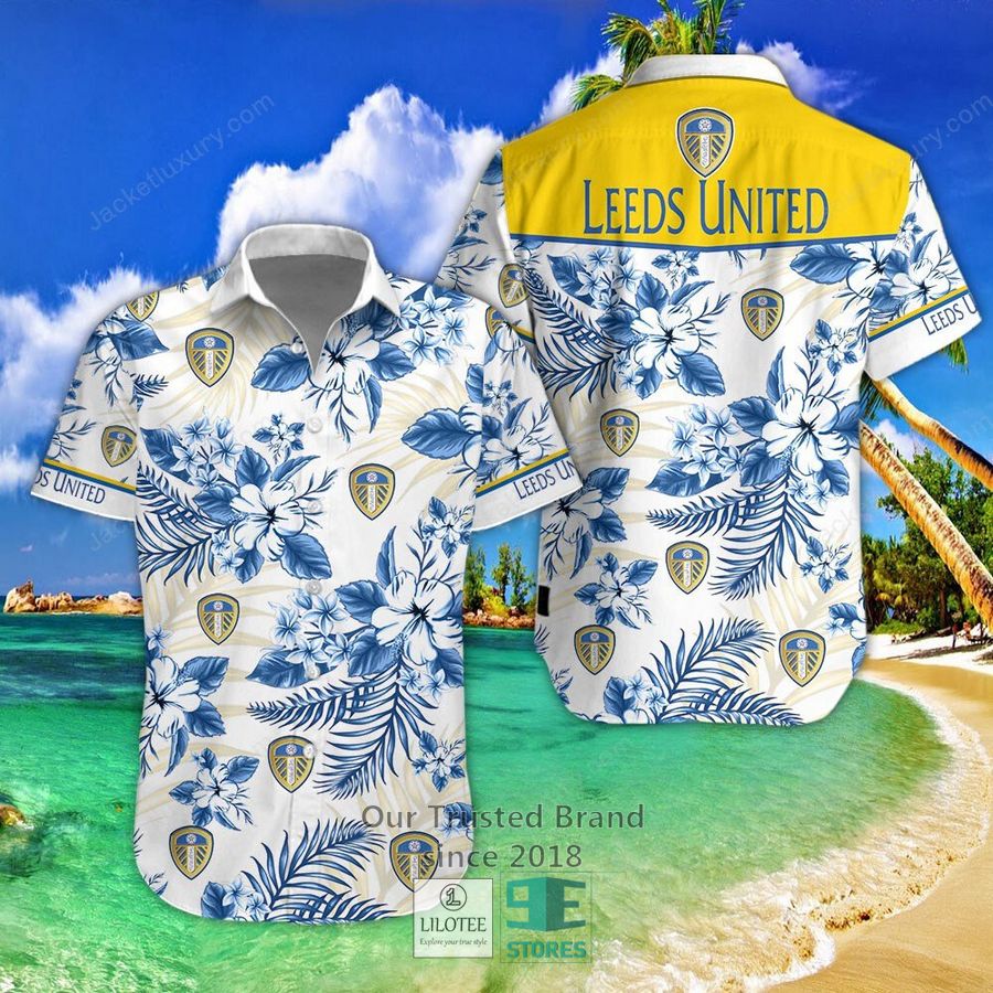 Leeds United F.C Hawaiian Shirt, Short