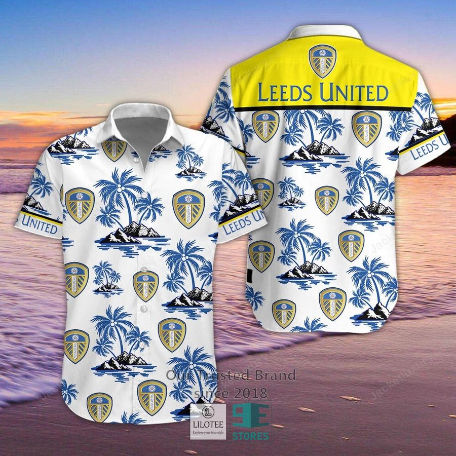 Leeds United F.C Island Hawaiian Shirt, Short