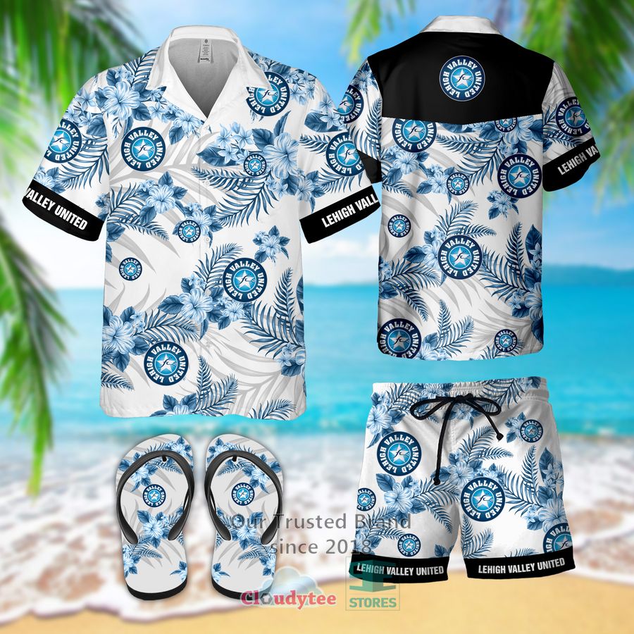 Leeds United F.C Island Hawaiian Shirt, Short