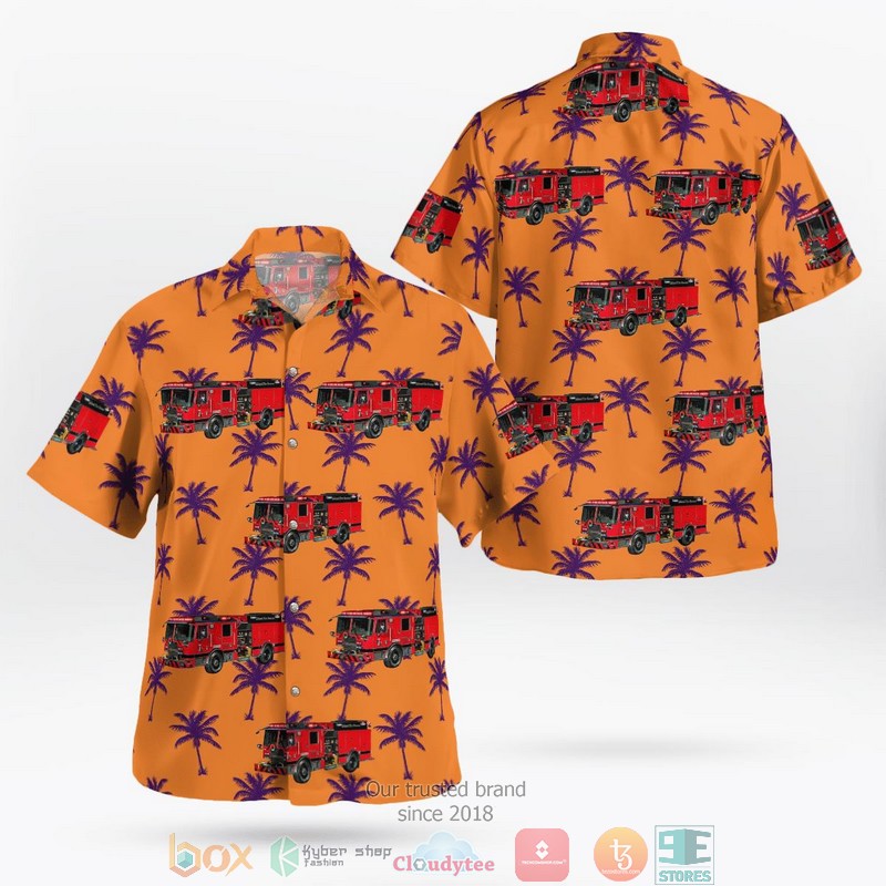 Lehi Utah Lehi City Police Department Dodge Charger LX Hawaiian Shirt