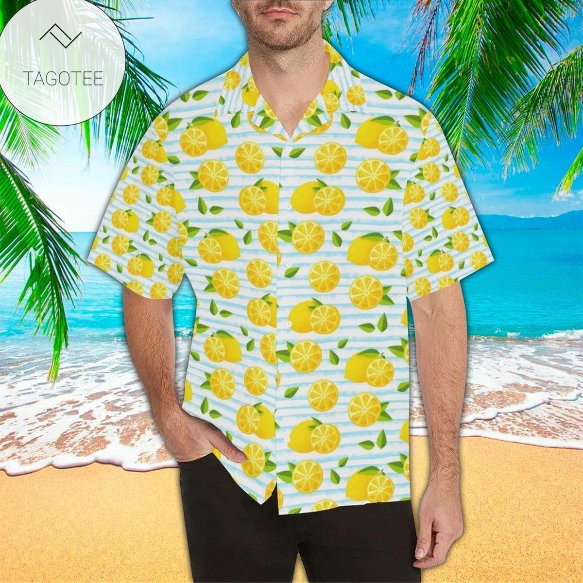 Lemon Aloha Shirt Hawaiian Shirt For Lemon Lovers