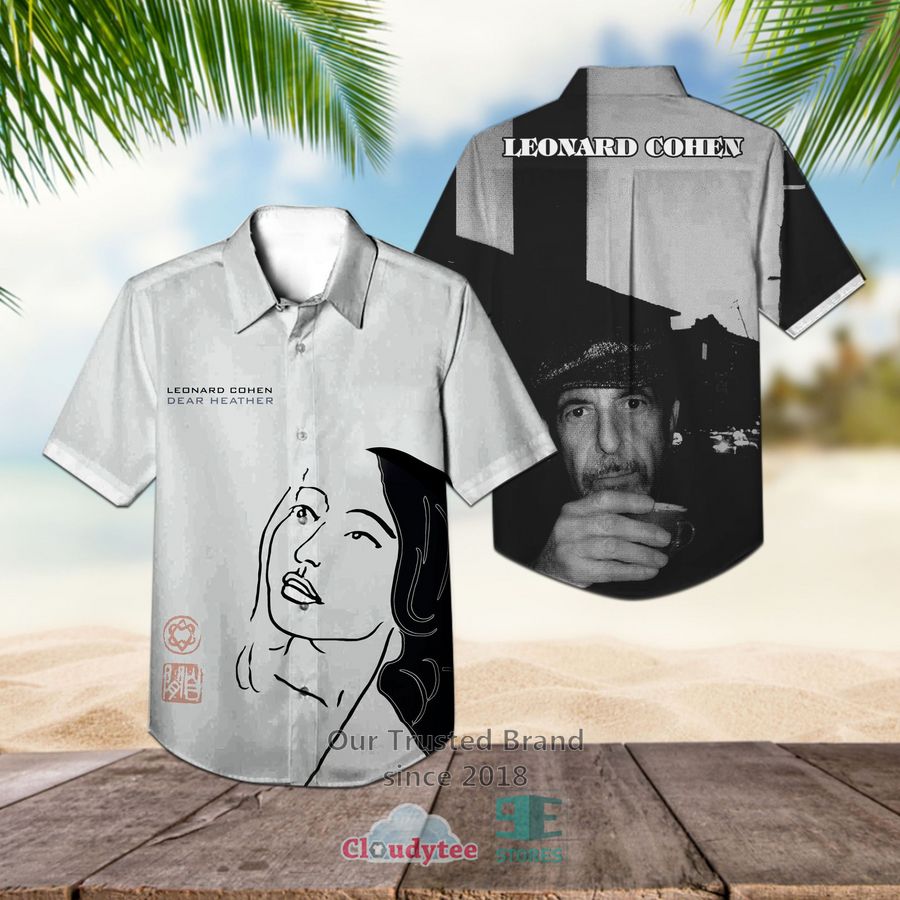 Leonard Cohen New Skin Album Hawaiian Shirt